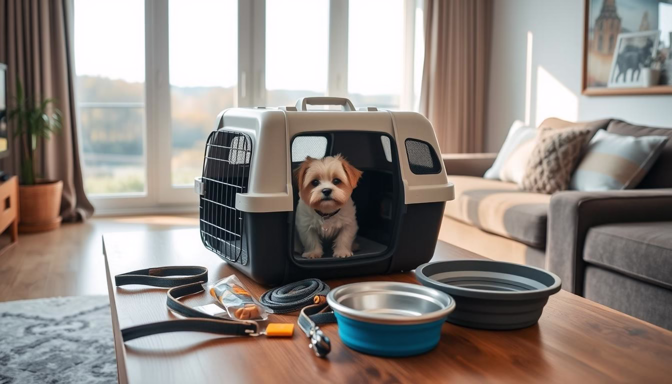 pet travel preparation