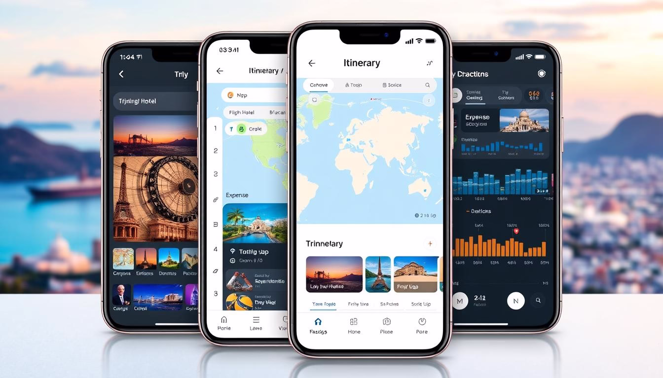 trip planning app features