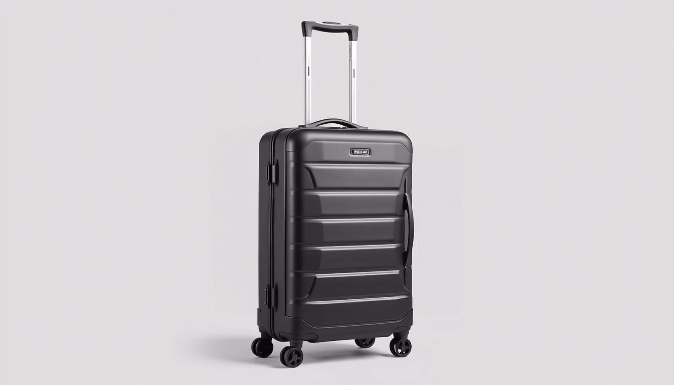 Generate an image of the Briggs & Riley Baseline Essential Carry-On luggage.