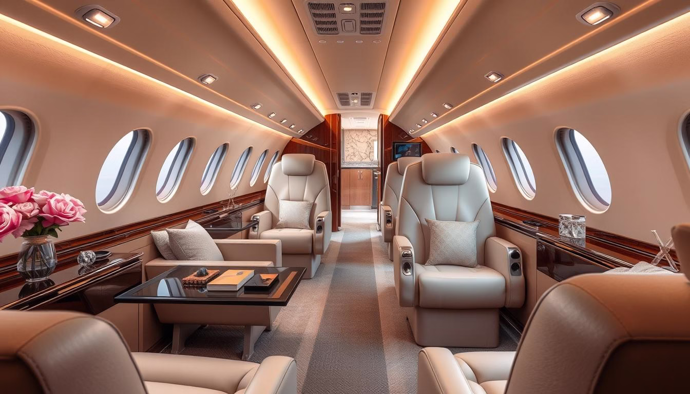 luxury private jet charter